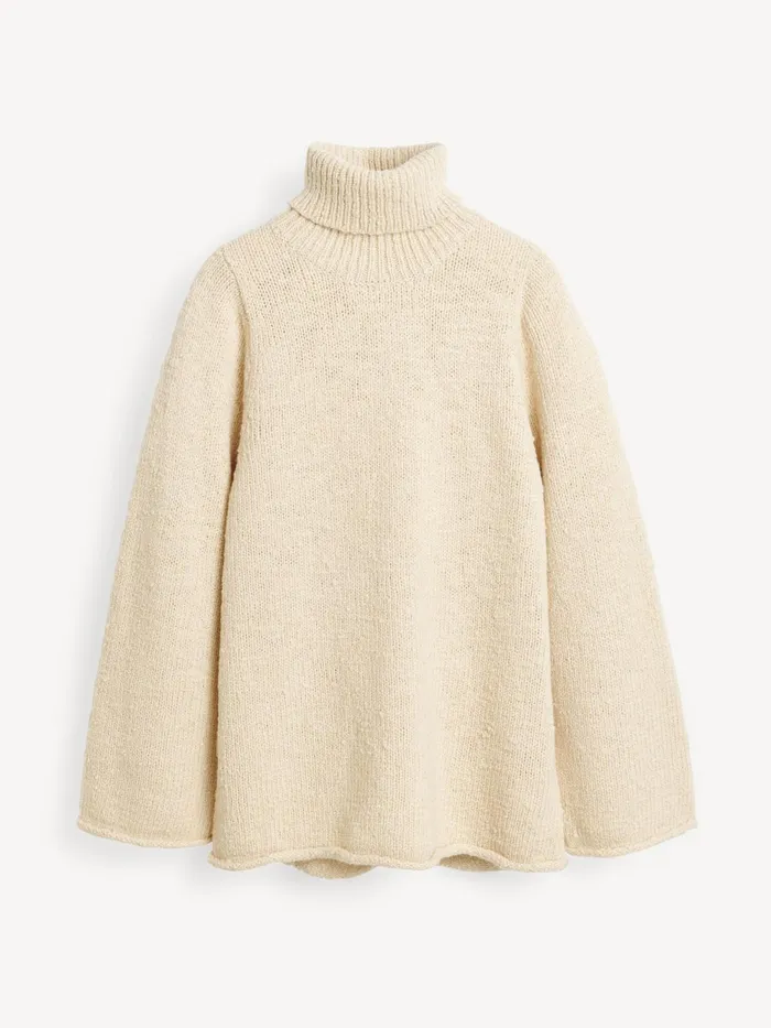 By Malene Birger Knitwear Women Charice Wool Sweater Oyster Gray