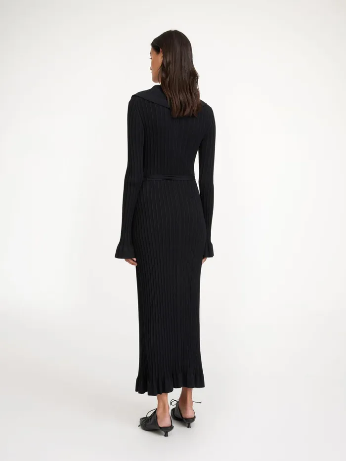 By Malene Birger Knitwear Women Gianina Maxi Dress Black