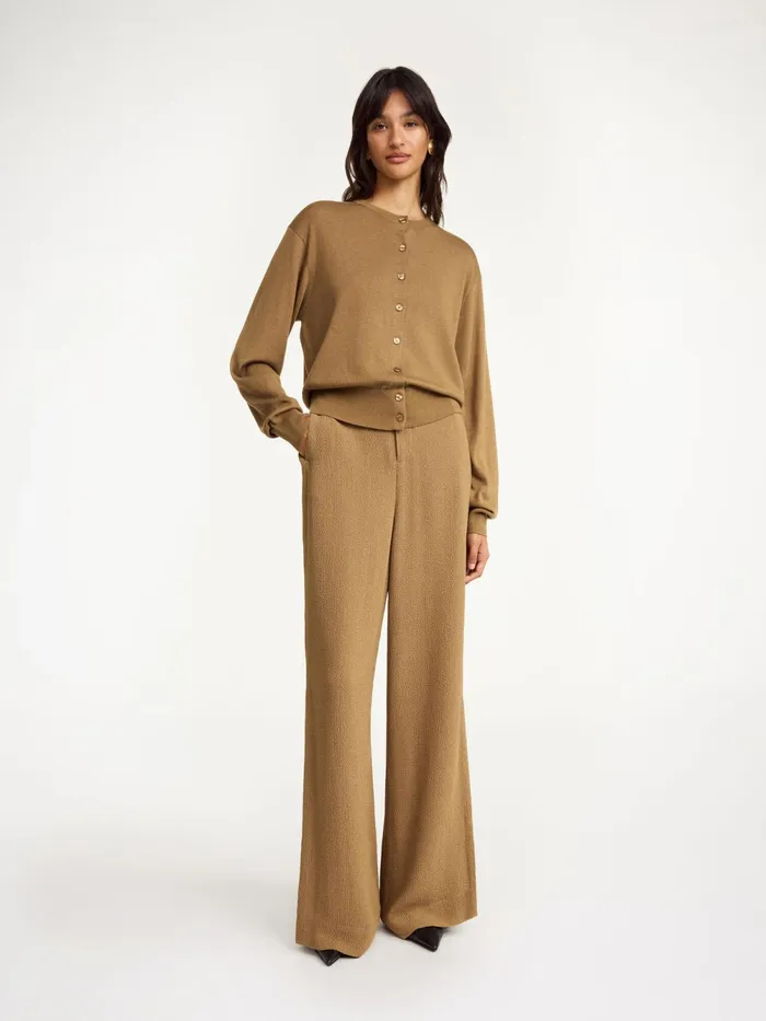 By Malene Birger Knitwear Women Montie Cardigan Light Brown