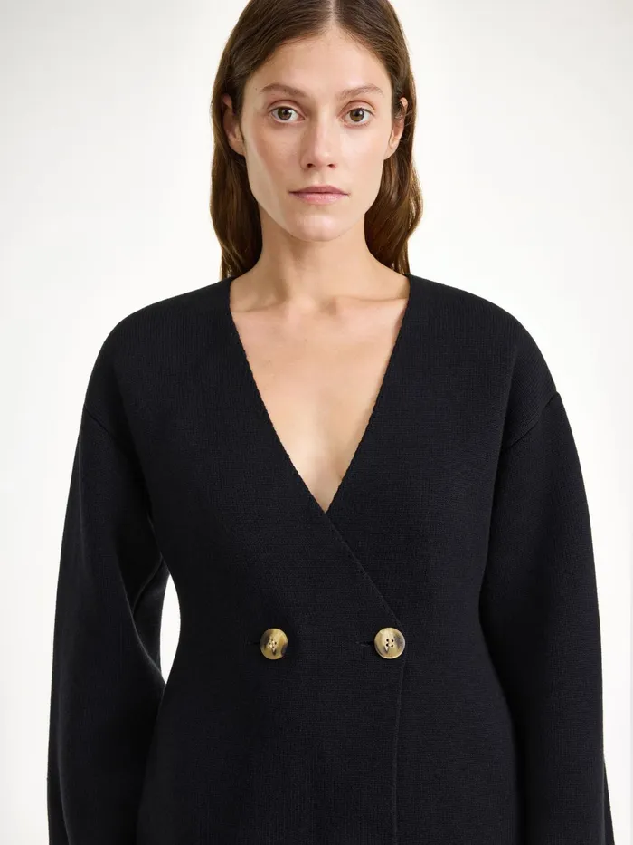By Malene Birger Knitwear Women Tinley WoolBlend Cardigan Black