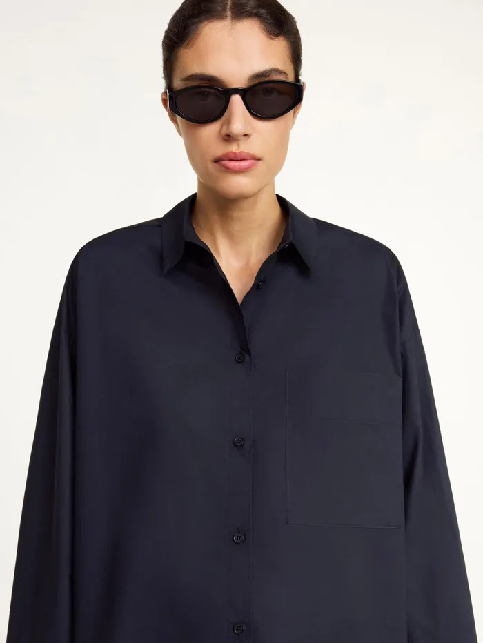 By Malene Birger Shirts Women Derris Organic Cotton Shirt Black