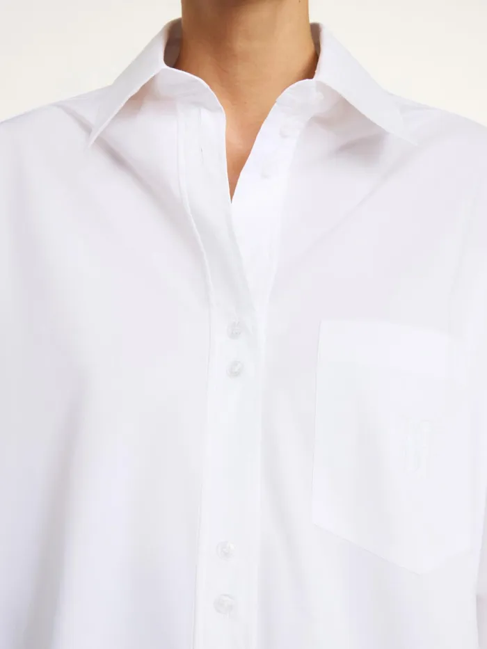 By Malene Birger Shirts Women Maye Organic Cotton Shirt Pure White