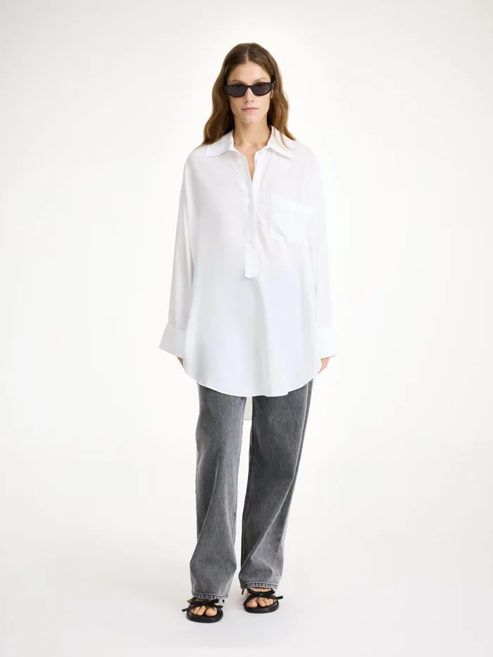 By Malene Birger Shirts Women Maye Shirt Soft White
