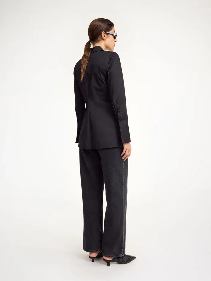 By Malene Birger Shirts Women Padano Organic Cotton Shirt Black