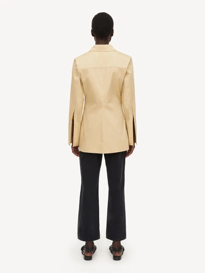 By Malene Birger Shirts Women Padano Organic Cotton Shirt Dark Sand
