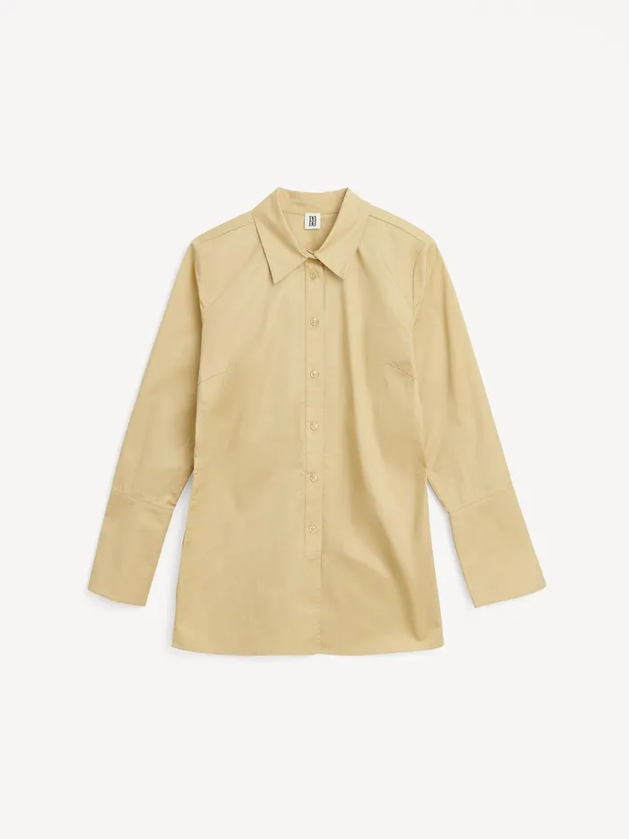 By Malene Birger Shirts Women Padano Organic Cotton Shirt Dark Sand