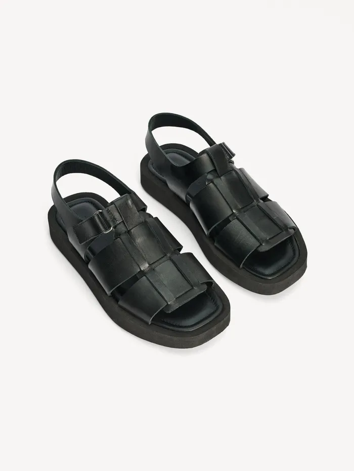 By Malene Birger Shoes Women Kleva Leather Sandals Black