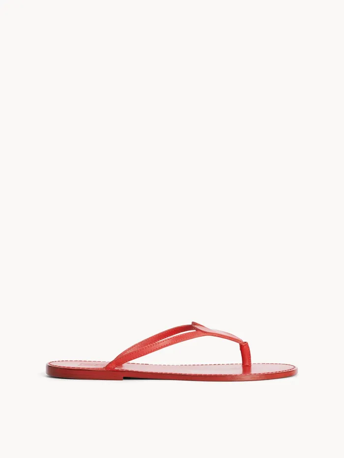 By Malene Birger Shoes Women Ladina Leather Sandals Jester Red