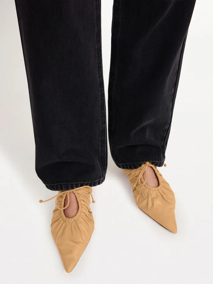 By Malene Birger Shoes Women Masey Leather Mules Sand Beige