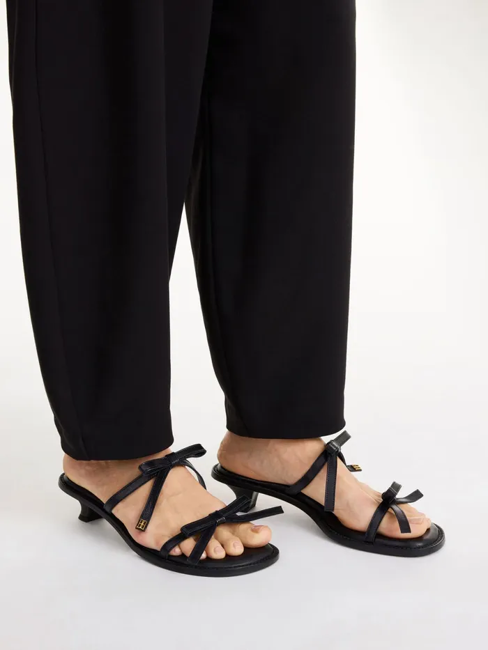 By Malene Birger Shoes Women Tianno Leather Sandals Black