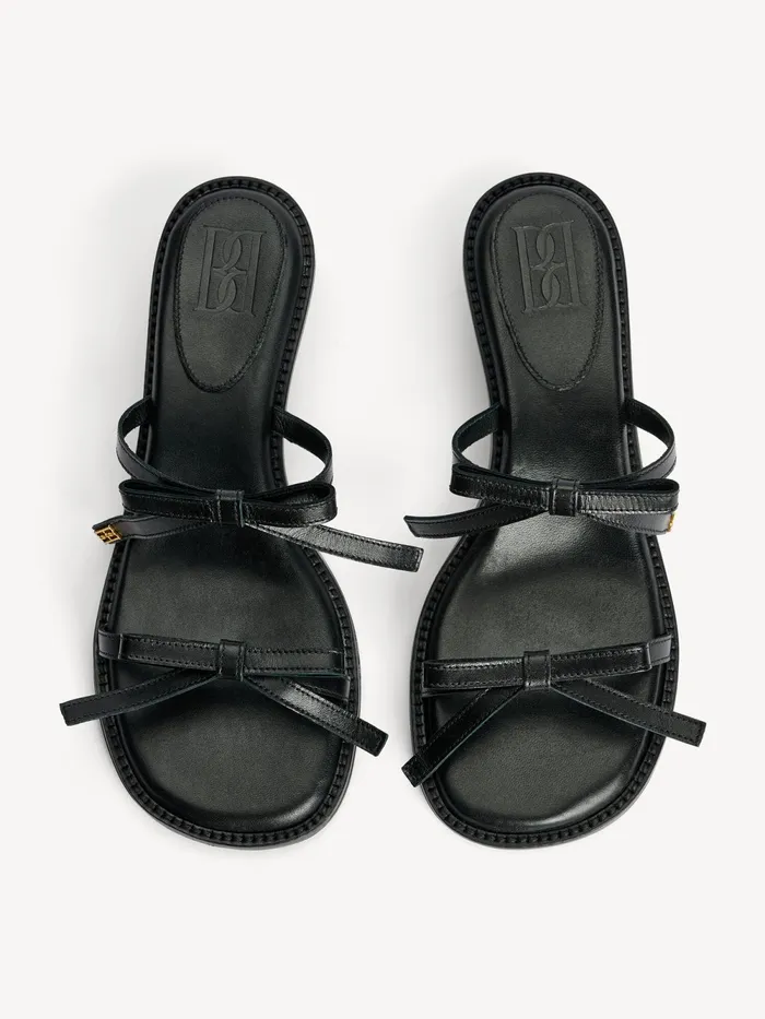 By Malene Birger Shoes Women Tianno Leather Sandals Black
