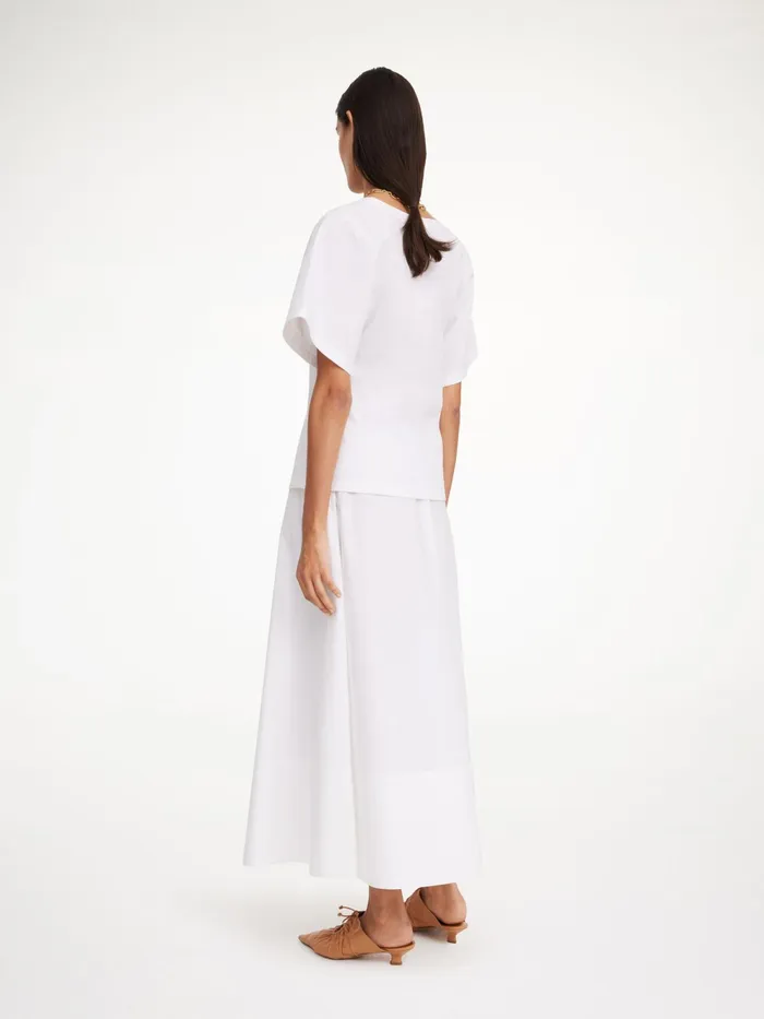 By Malene Birger Skirts Women Pheobes Organic Cotton Skirt Pure White