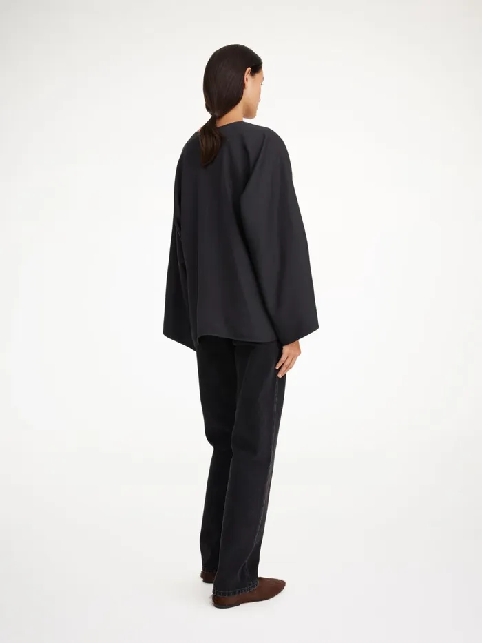 By Malene Birger Tops and Blouses Women Calias TunicStyle Blouse Black