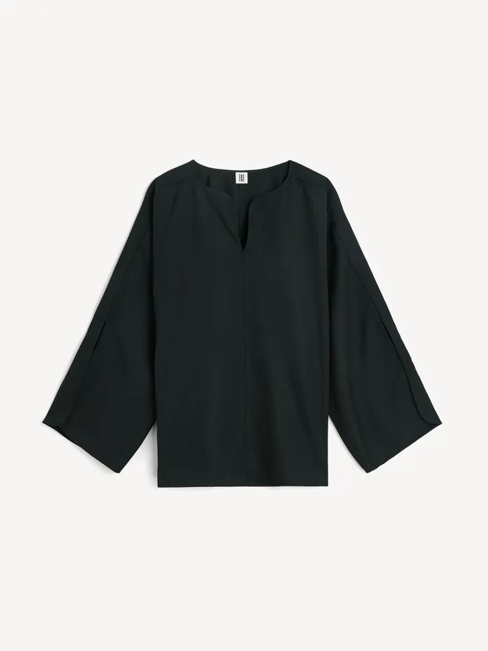 By Malene Birger Tops and Blouses Women Calias TunicStyle Blouse Black