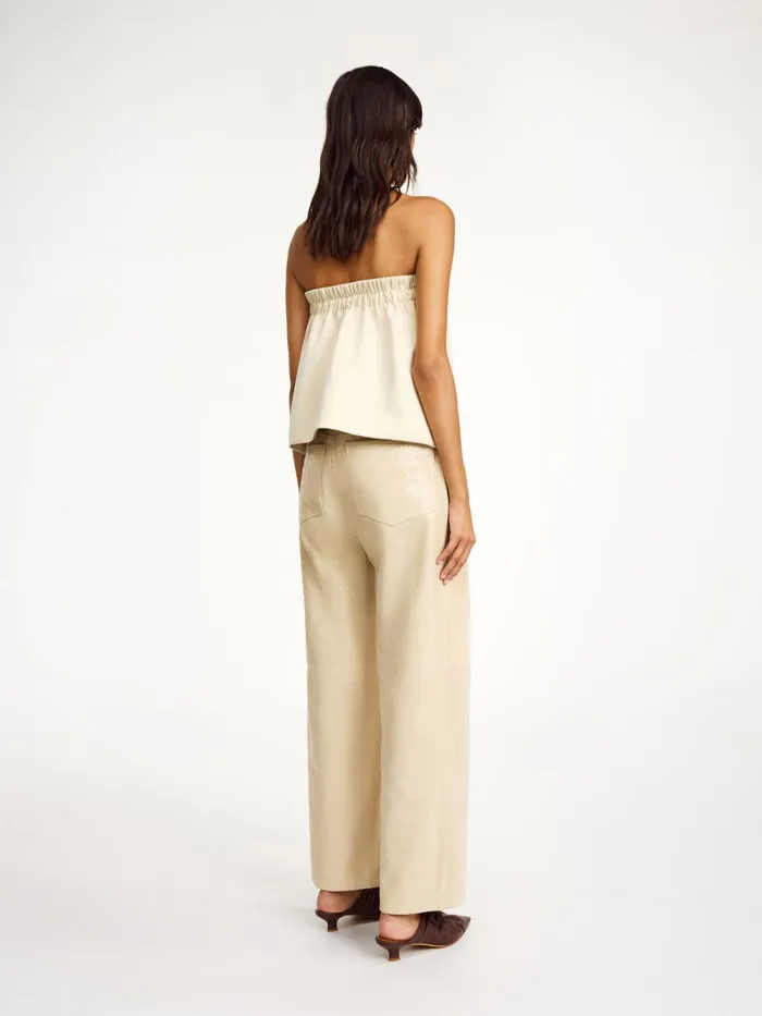By Malene Birger Tops and Blouses Women Hermie Top Oyster Gray