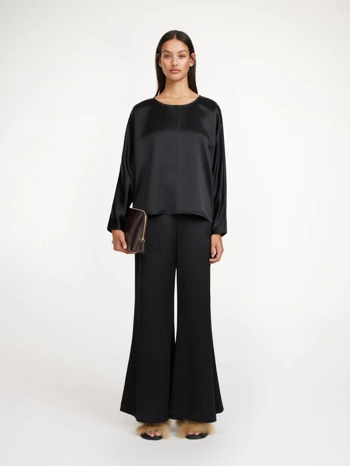 By Malene Birger Tops and Blouses Women Odelleys Blouse Black