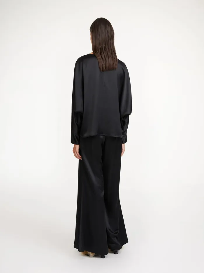 By Malene Birger Tops and Blouses Women Odelleys Blouse Black