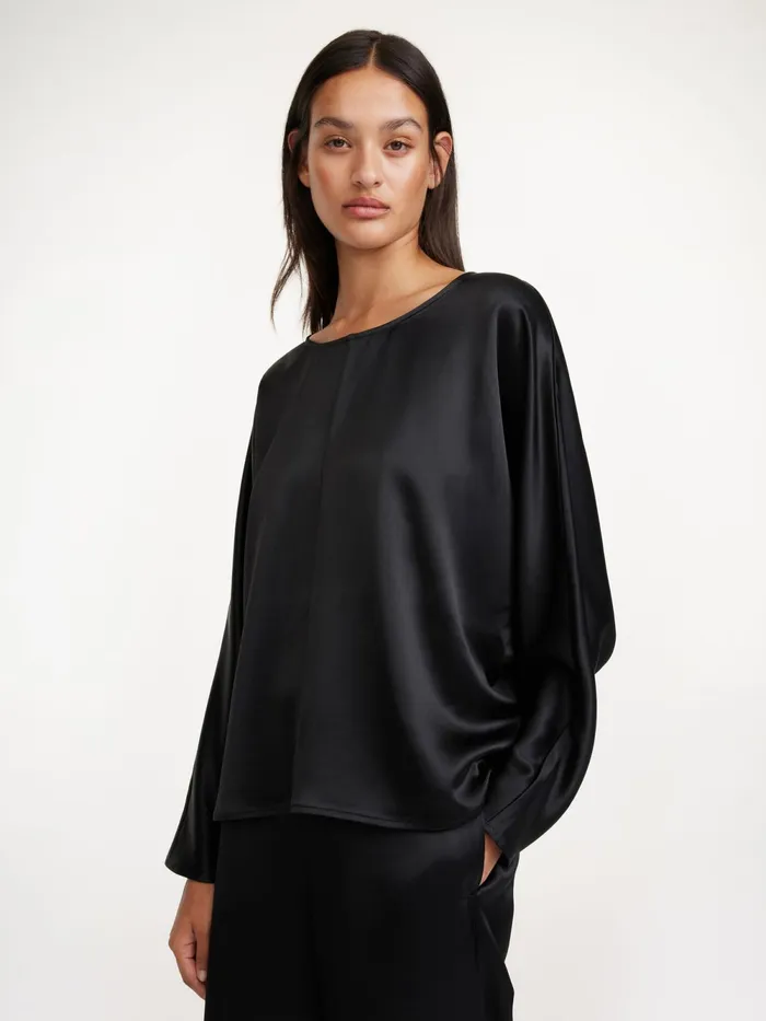 By Malene Birger Tops and Blouses Women Odelleys Blouse Black