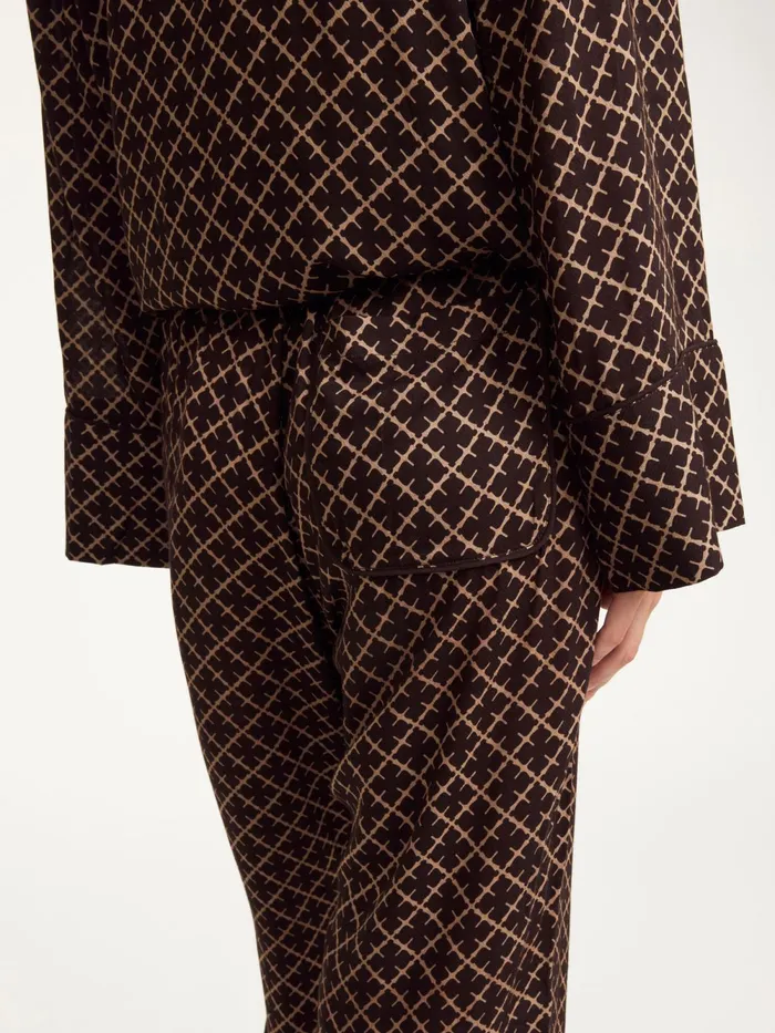 By Malene Birger Trousers Women Ameliano WideLeg Trousers Signature Flower