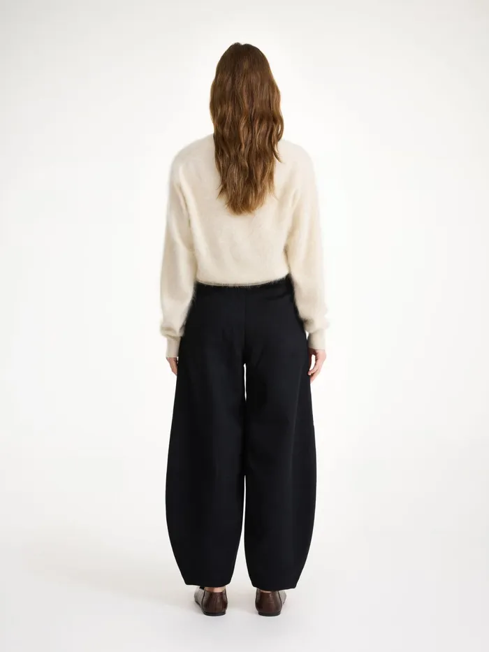 By Malene Birger Trousers Women Carlien Wool Trousers Black