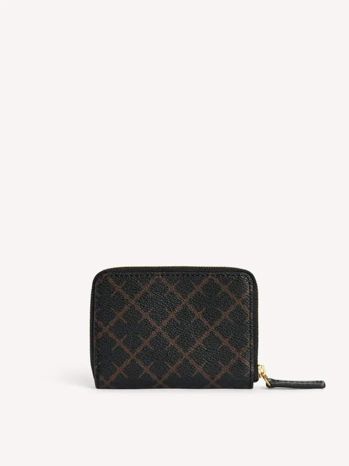 By Malene Birger Wallets and Cardholders Women Elia Printed Coin Purse Dark Chokolate