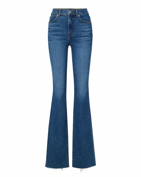 Cameron Raw Hem Bootcut Jean Serendipity Women Veronica Beard Jeans