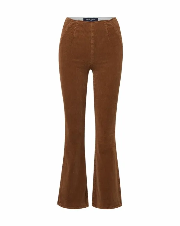 Carson Corduroy OffDuty KickFlare Pant Deep Ochre Women Veronica Beard Jeans Carson Corduroy OffDuty KickFlare Pant Deep Ochre Women Veronica Beard Jeans