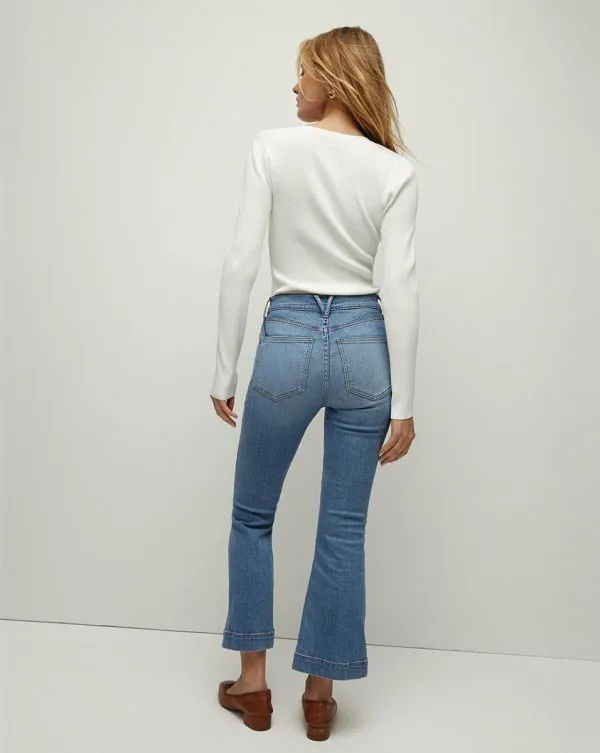 Carson KickFlare Jean Amethyst Women Veronica Beard Jeans