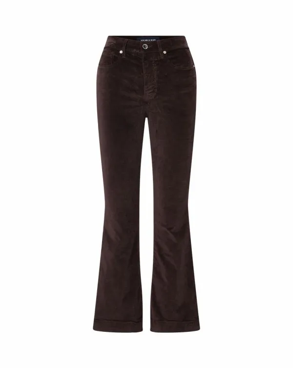 Carson Velvet KickFlare Pant Dark Chocolate Women Veronica Beard Jeans Carson Velvet KickFlare Pant Dark Chocolate Women Veronica Beard Jeans