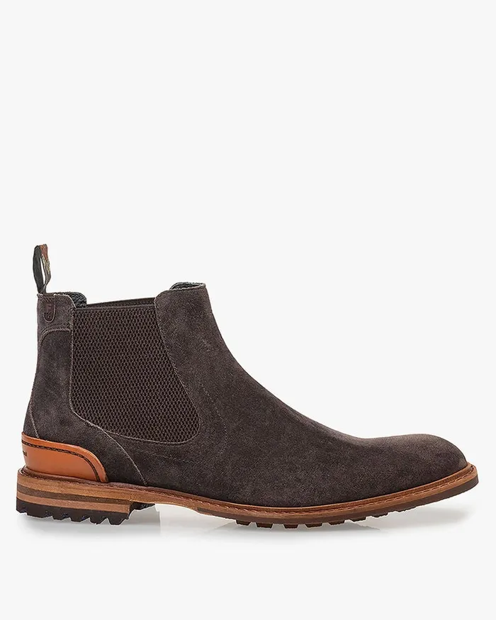 Chelsea Boots Men Floris Van Bommel Crepi 1204 Suede