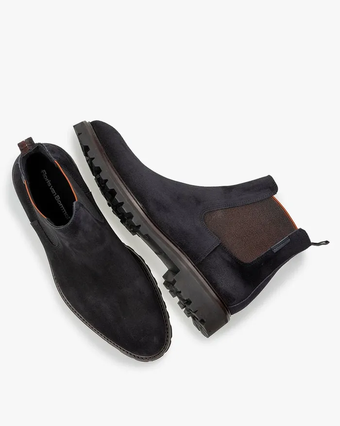 Chelsea Boots Men Floris Van Bommel Sturdi 0414 Suede