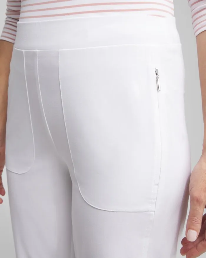 Chico039s Activewear Zenergy UPF Bungee Neema Cropped Pants Alabaster 8211 Clothing Chico039s Activewear Zenergy UPF Bungee Neema Cropped Pants Alabaster 8211 Clothing