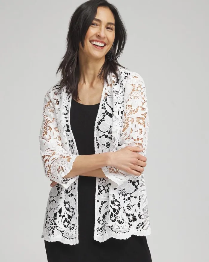 Chico039s Jackets and Coats Travelers Collection Lace Jacket Travelers Winter Drift 8211 Clothing Chico039s Jackets and Coats Travelers Collection Lace Jacket Travelers Winter Drift 8211 Clothing