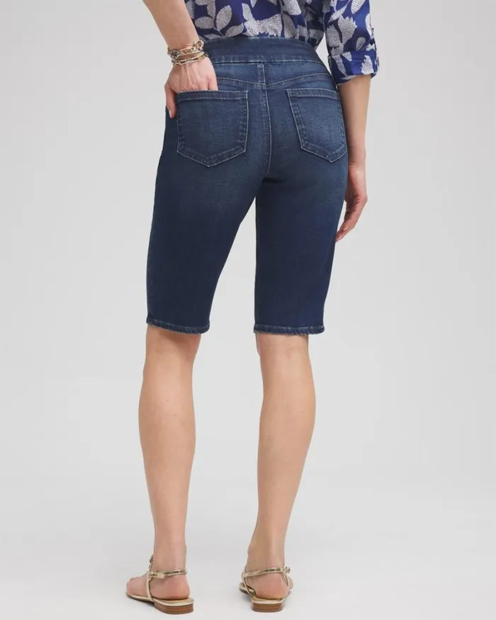 Chico039s Jeans and Denim 11034 Pullon Denim Shorts Inverness Indigo 8211 Clothing Chico039s Jeans and Denim 11034 Pullon Denim Shorts Inverness Indigo 8211 Clothing