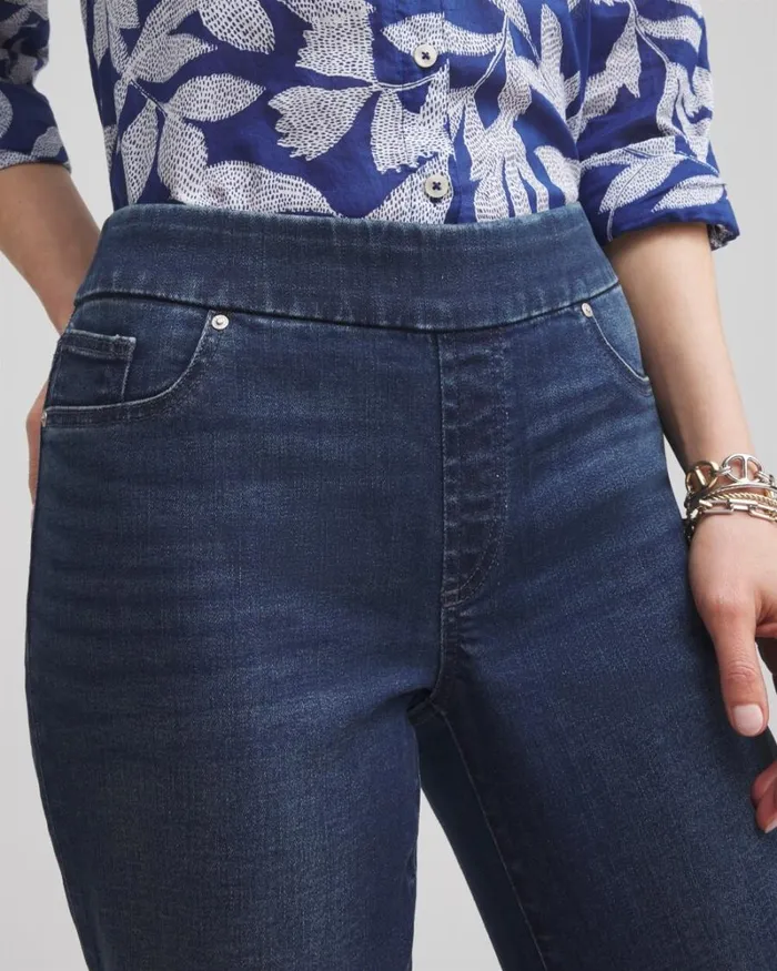 Chico039s Jeans and Denim 11034 Pullon Denim Shorts Inverness Indigo 8211 Clothing Chico039s Jeans and Denim 11034 Pullon Denim Shorts Inverness Indigo 8211 Clothing