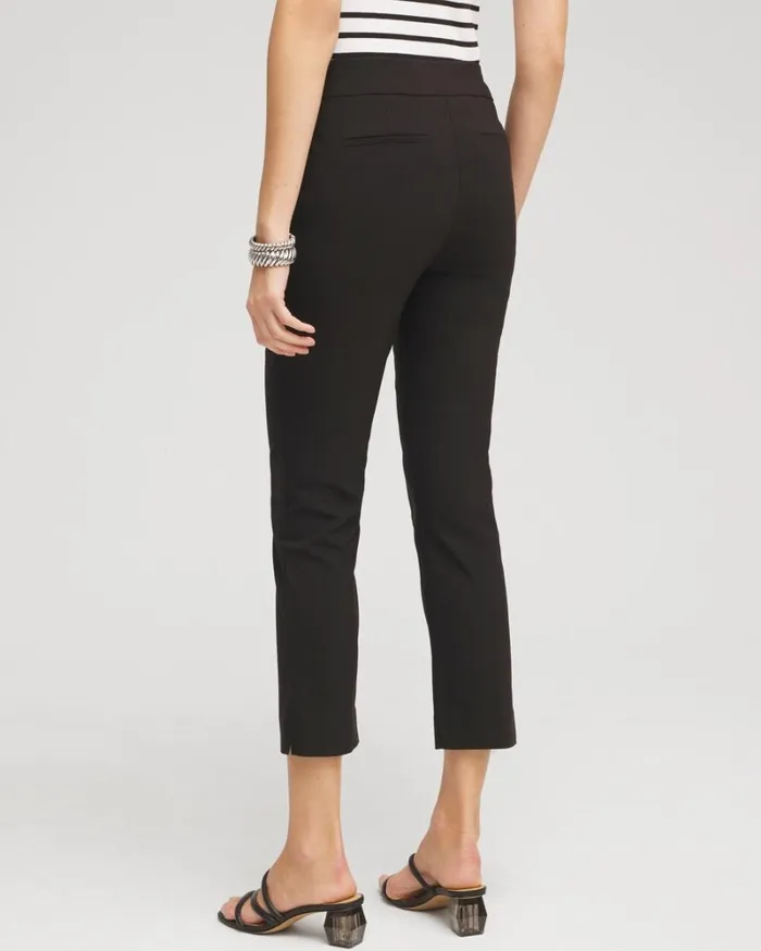 Chico039s Pants Brigitte Slim Cropped Pants Mango Sorbet 8211 Clothing