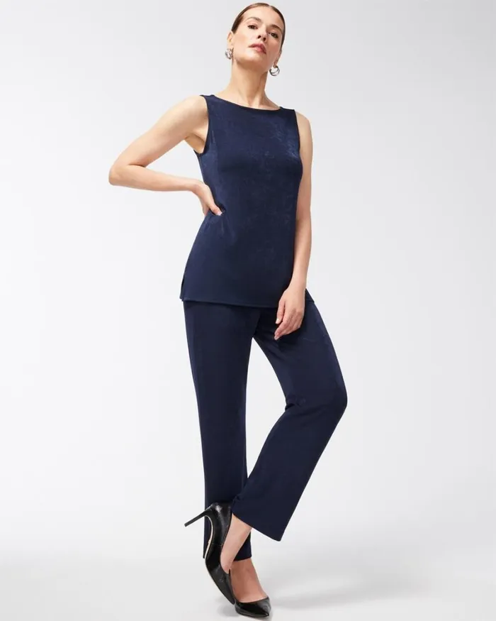 Chico039s Pants Travelers Classic No Tummy Pants India Ink 8211 Clothing