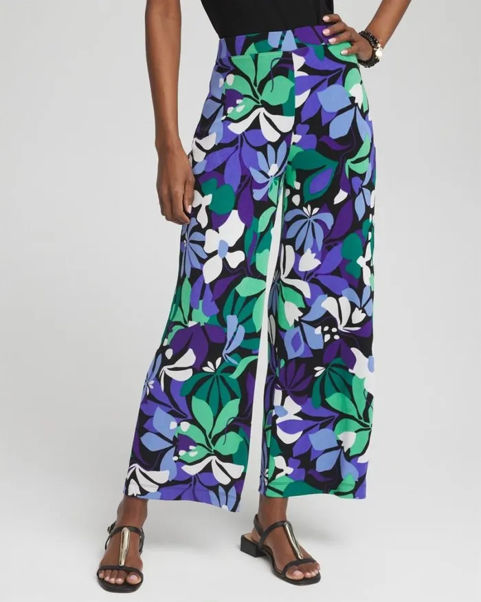 Chico039s Pants Travelers Floral Cropped Pants Purple Nightshade 8211 Clothing Chico039s Pants Travelers Floral Cropped Pants Purple Nightshade 8211 Clothing
