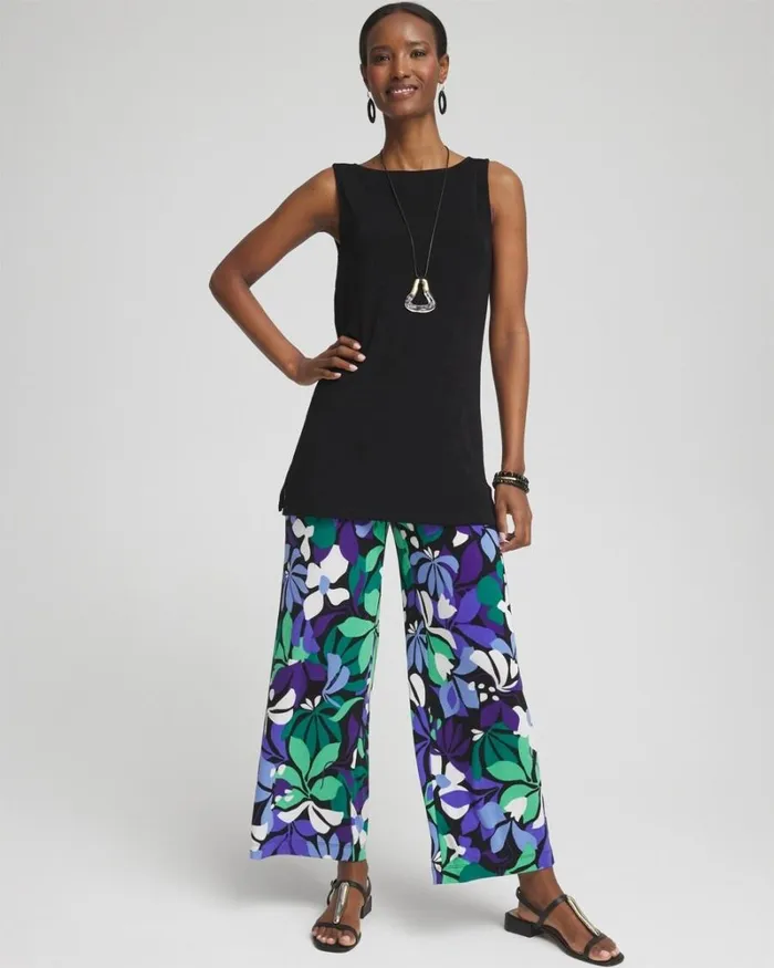 Chico039s Pants Travelers Floral Cropped Pants Purple Nightshade 8211 Clothing Chico039s Pants Travelers Floral Cropped Pants Purple Nightshade 8211 Clothing