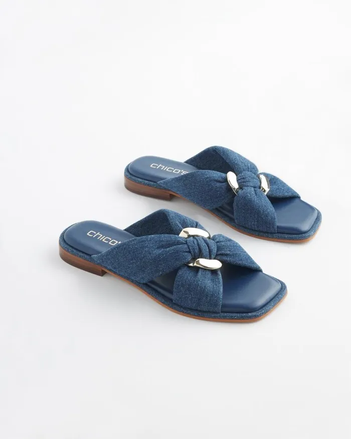 Chico039s Shoes Denim Sandals Denim 8211 Shoes and Accessories