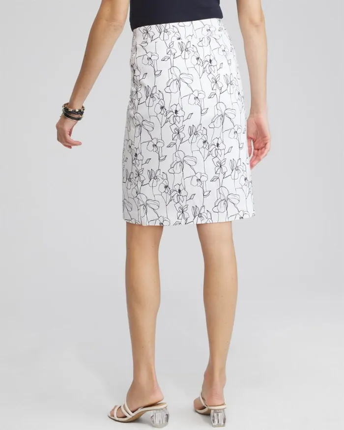 Chico039s Skirts Brigitte PullOn Floral Skort Alabasterclassic Navy 8211 Clothing Chico039s Skirts Brigitte PullOn Floral Skort Alabasterclassic Navy 8211 Clothing