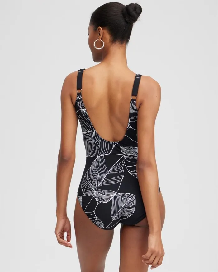 Chico039s Swim Gottex Square Neck One Piece Swimsuit Blackwhite 8211 Clothing Chico039s Swim Gottex Square Neck One Piece Swimsuit Blackwhite 8211 Clothing