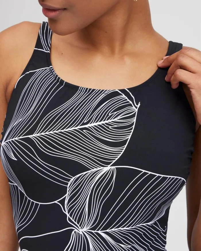 Chico039s Swim Gottex Square Neck One Piece Swimsuit Blackwhite 8211 Clothing Chico039s Swim Gottex Square Neck One Piece Swimsuit Blackwhite 8211 Clothing
