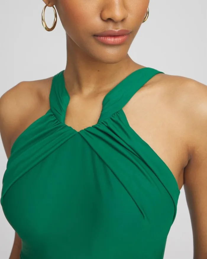 Chico039s Swim Miraclesuit Rock Solid Aphrodite Swimsuit Green 8211 Clothing