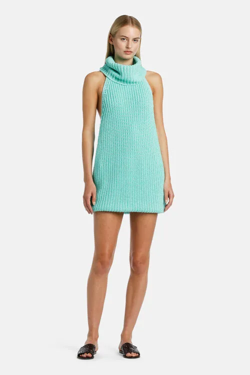 Chiesina Chiesina Turquoise Women Dresses and Jumpsuits Luisa Spagnoli