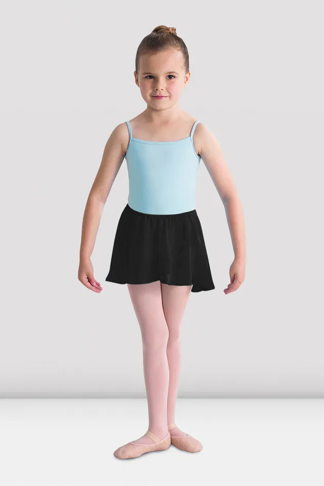 Children Bloch Girls Barre Stretch Waist Ballet Skirt Black Basics