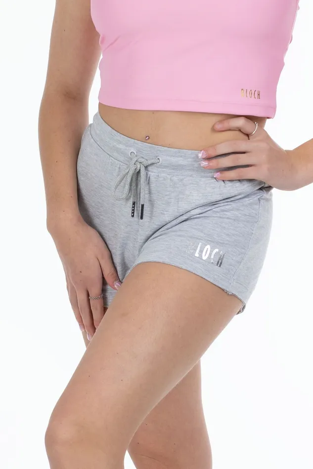 Children Bloch X Flo Active Track Shorts Grey Shorts and Briefs Bloch
