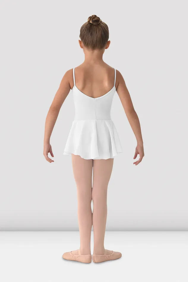 Children Girls Mirella Camisole Dress White Leotards Bloch