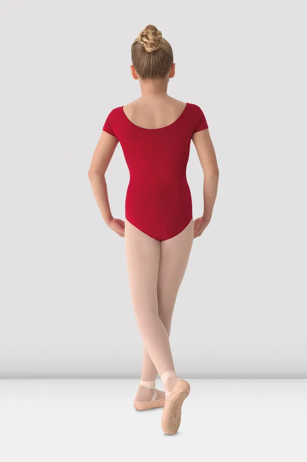Children Leotards Bloch Girls Mirella Classic Short Sleeve Leotard Garnet Children Leotards Bloch Girls Mirella Classic Short Sleeve Leotard Garnet