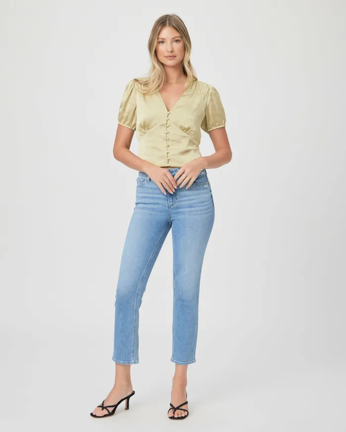Cindy Crop Straight Jean 8211 Helena Women Denim PAIGE